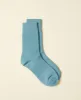 Women's Wool Crew Sock Clyde - Powder Blue sold by Somatchi