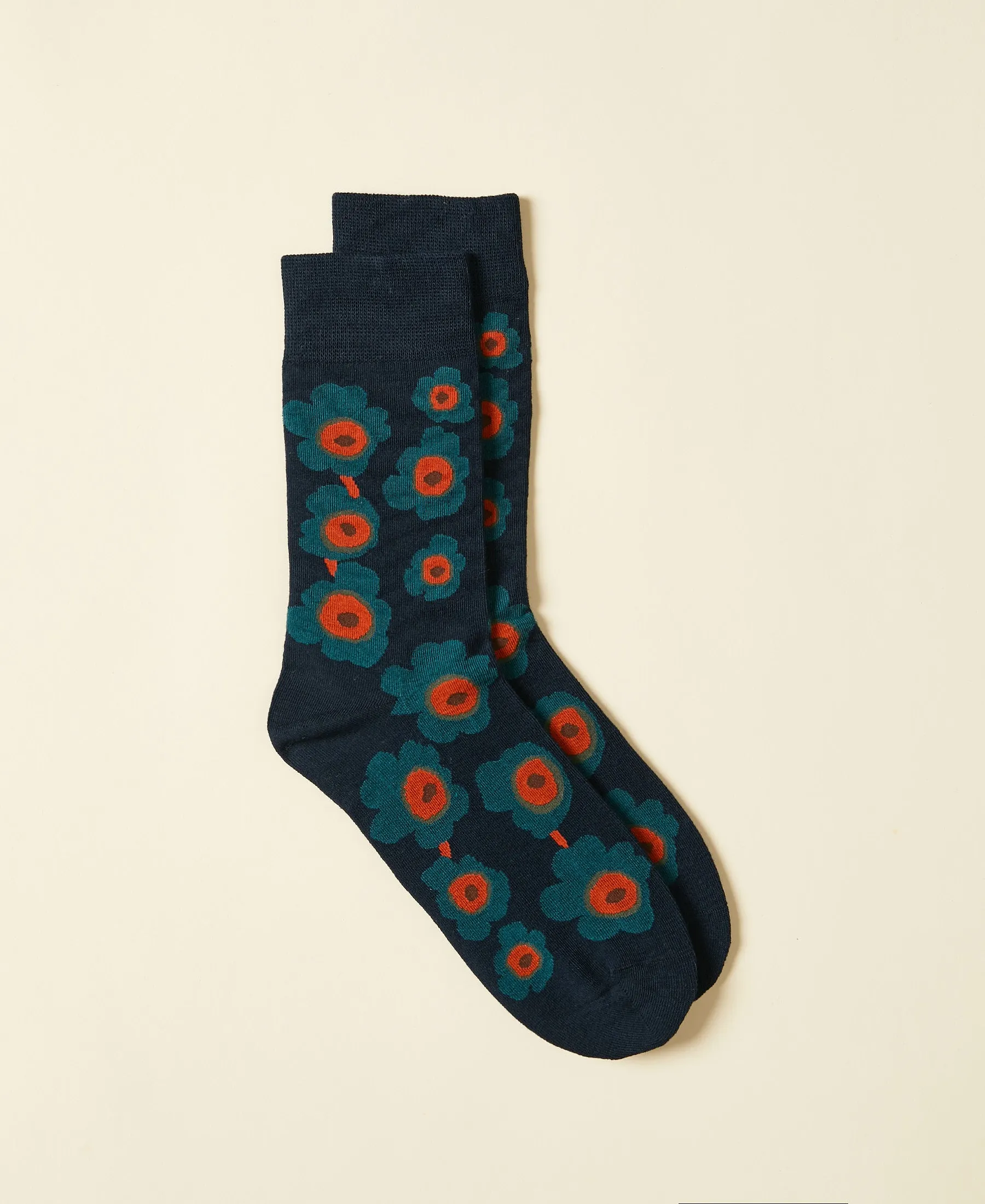 Women's Blossom Flowers Cotton Socks sold by Somatchi product image thumbnail 3