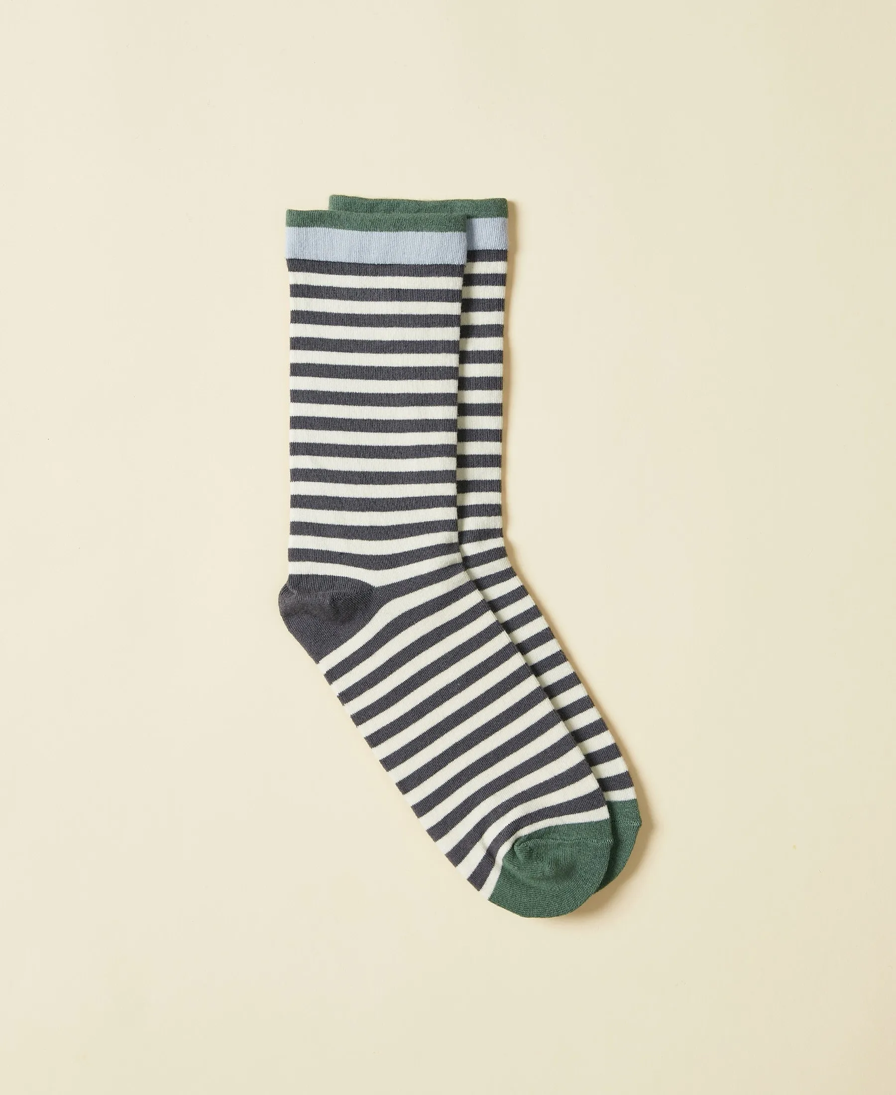 Women's Striped Ocean Cotton Socks sold by Somatchi