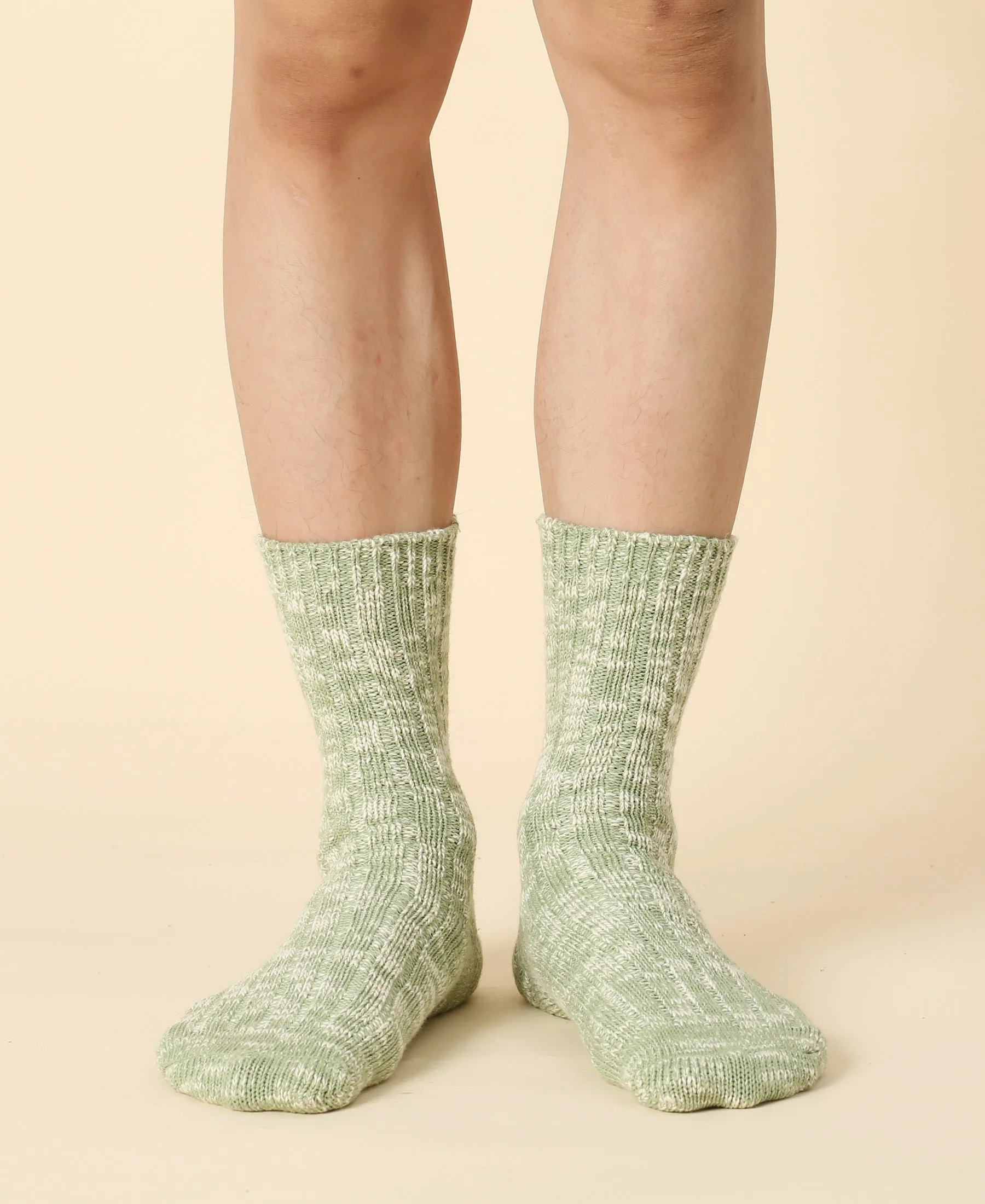 Men's Mélange Rugged Socks - Green sold by Somatchi product image thumbnail 2