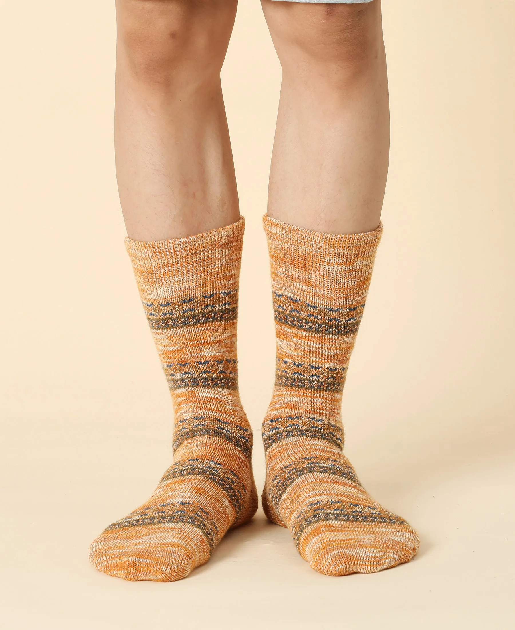 Men's Fair Isle Vintage Socks Sikka sold by Somatchi product image thumbnail 2