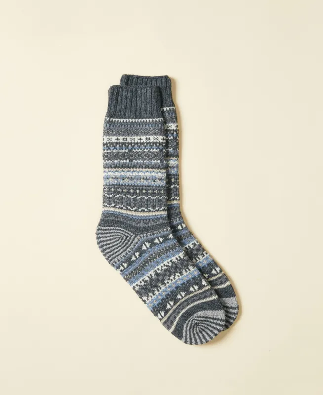 Men's Fair Isle Vintage Sock Loyd sold by Somatchi