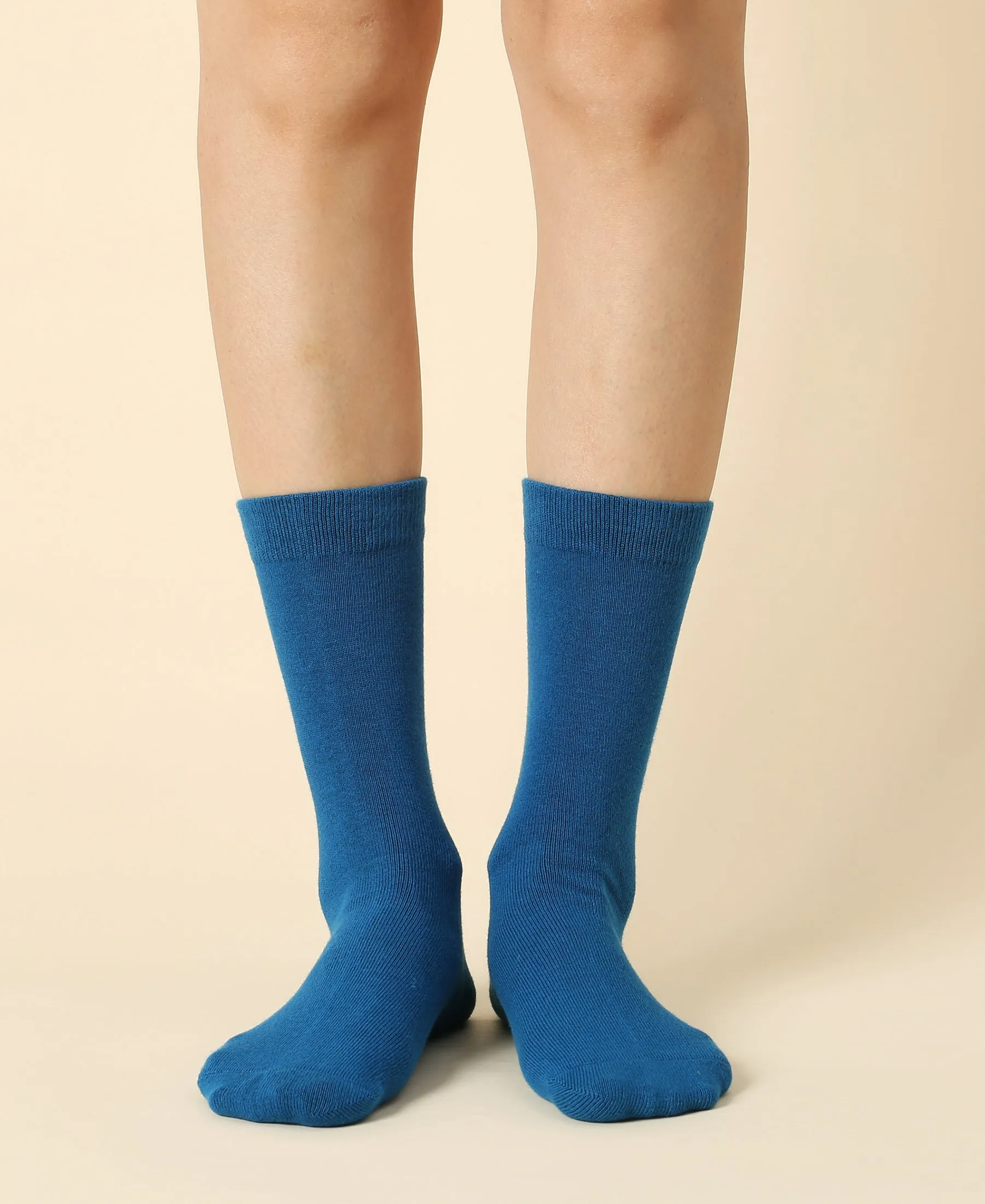 Women's Whale Blue Crew Sock sold by Somatchi product image thumbnail 2