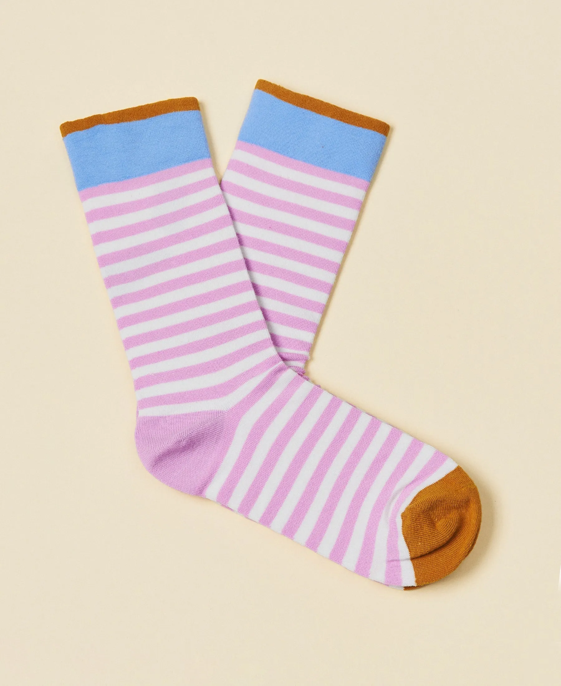Women's Striped Cotton Socks sold by Somatchi product image thumbnail 3