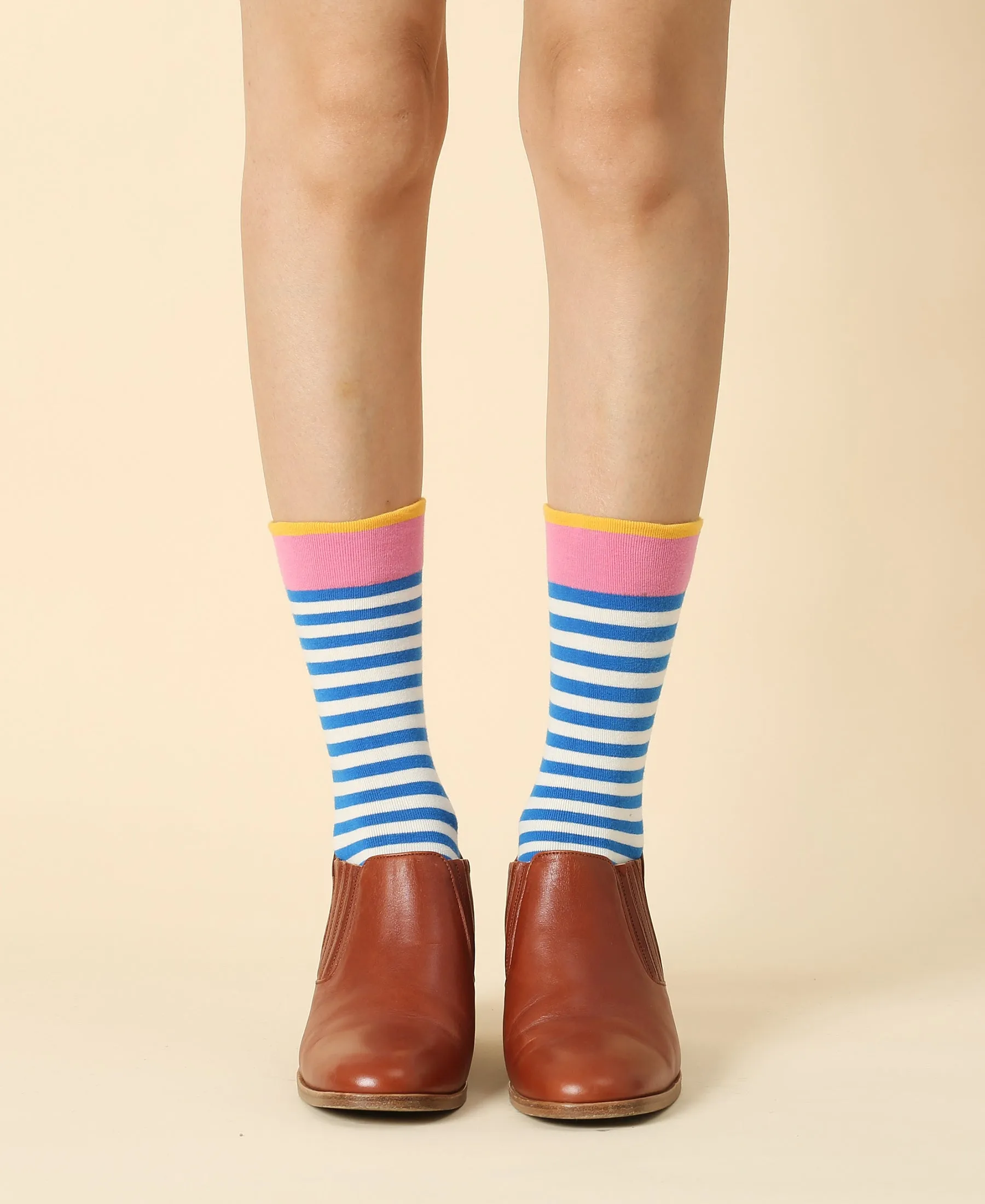 Women's Striped Cotton Socks sold by Somatchi