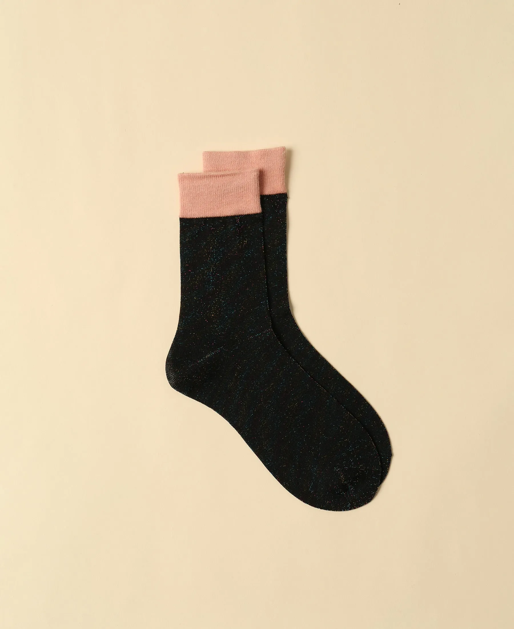 Women's Sheer Socks Noe - Black sold by Somatchi product image thumbnail 2