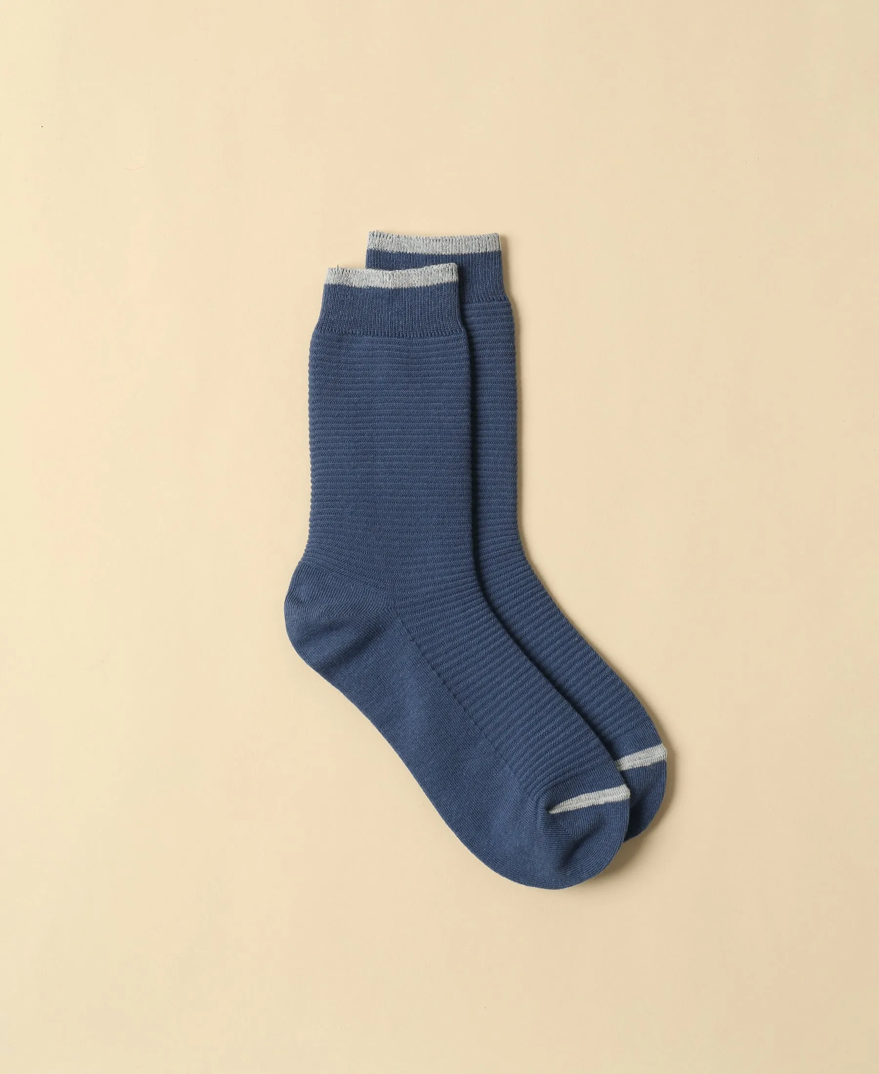 Women's Solid Provence Blue Sock sold by Somatchi