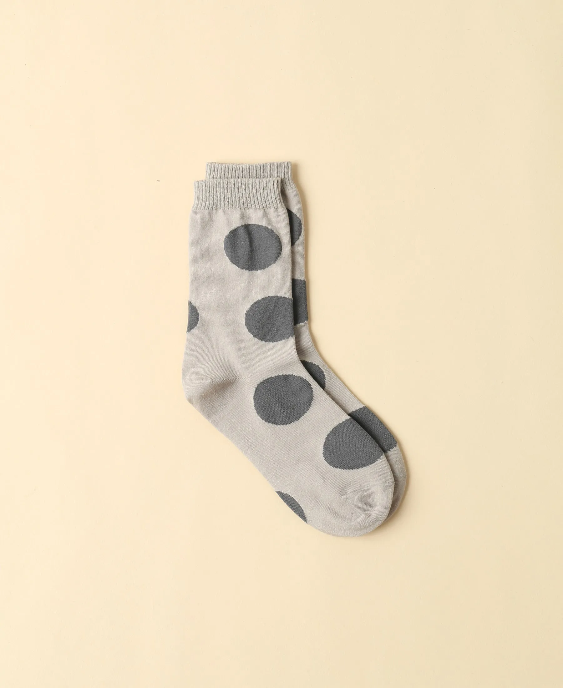 Women's Polka Dot Grey Socks sold by Somatchi