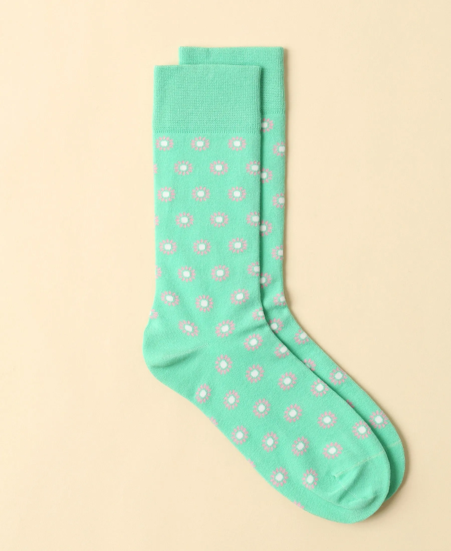 Men's Daisy Days Crew Socks sold by Somatchi