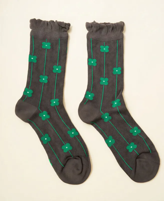 Airy Bloom Mesh Socks made by Somatchi