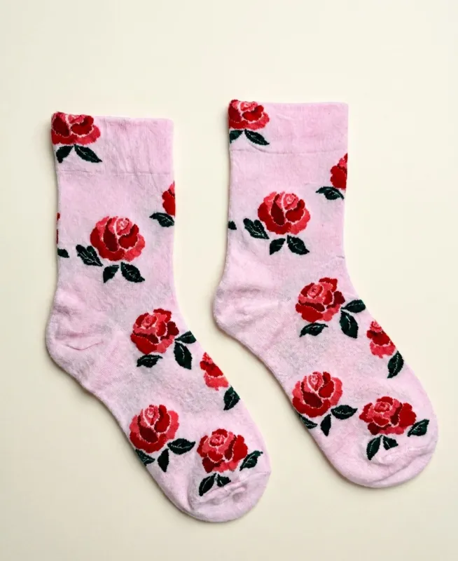 Bloom Garden Cotton Socks made by Somatchi