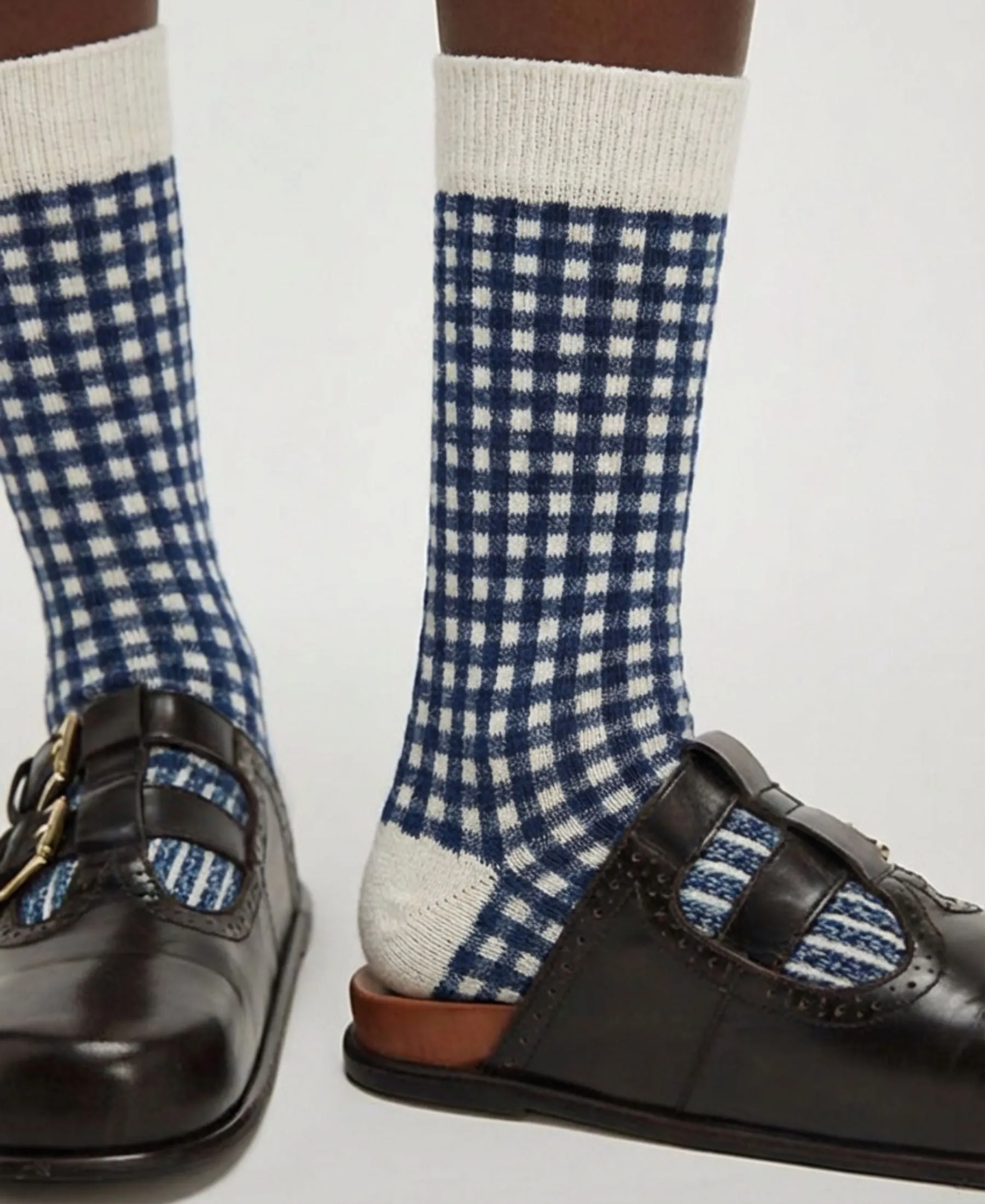 Unisex Gingham Socks sold by Somatchi product image thumbnail 2