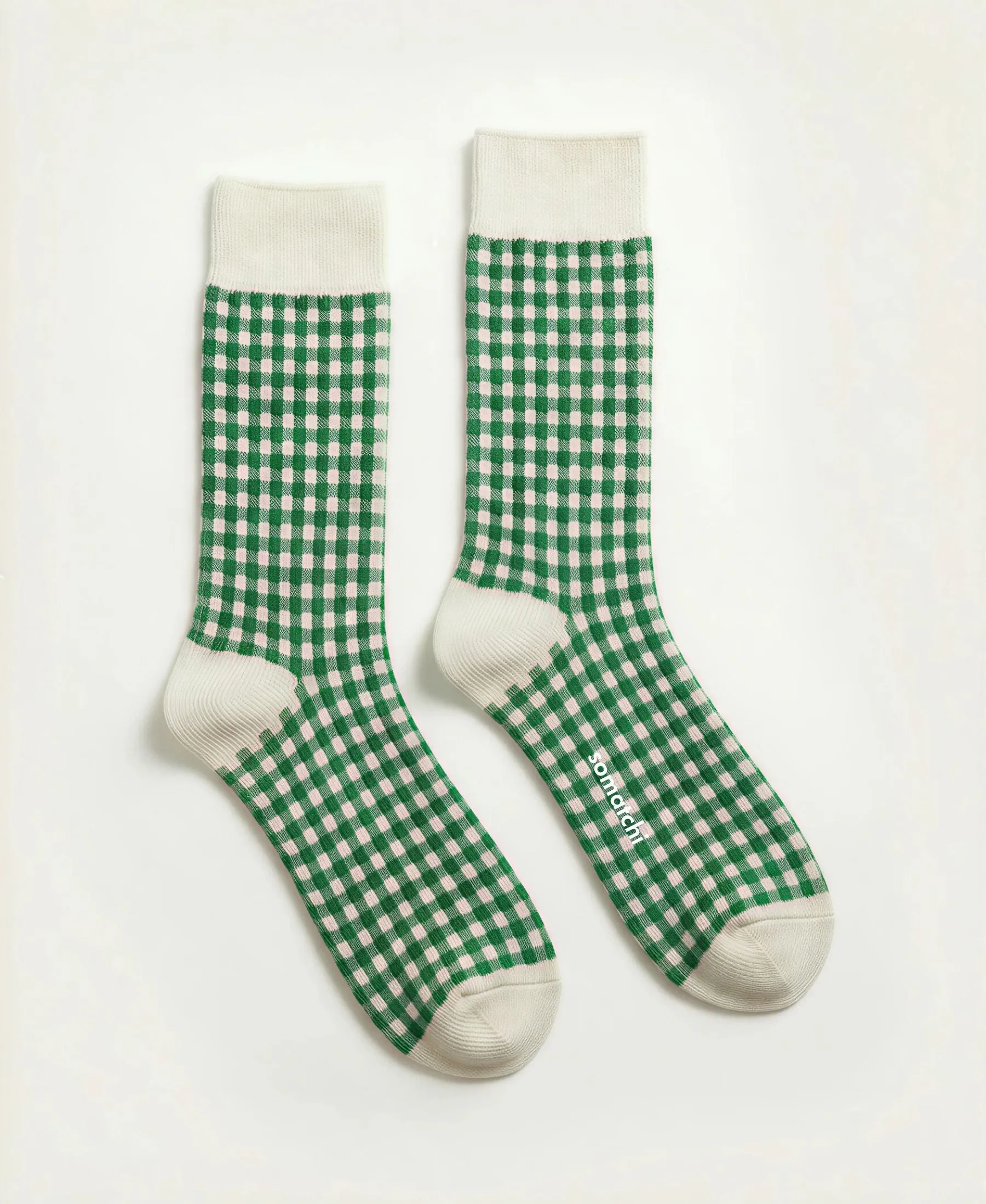 Unisex Gingham Socks sold by Somatchi product image thumbnail 4