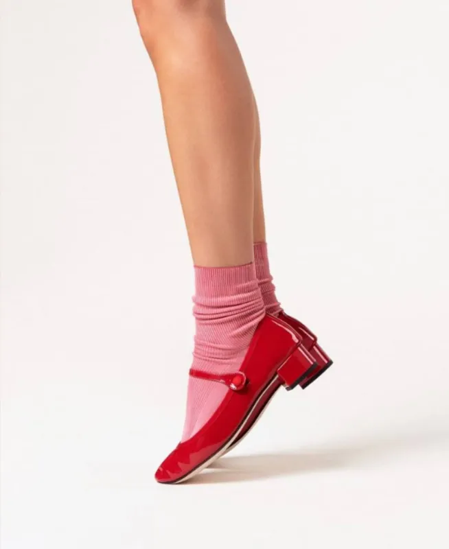 Women's Thin-Ribbed Cotton Socks Breeze made by Somatchi