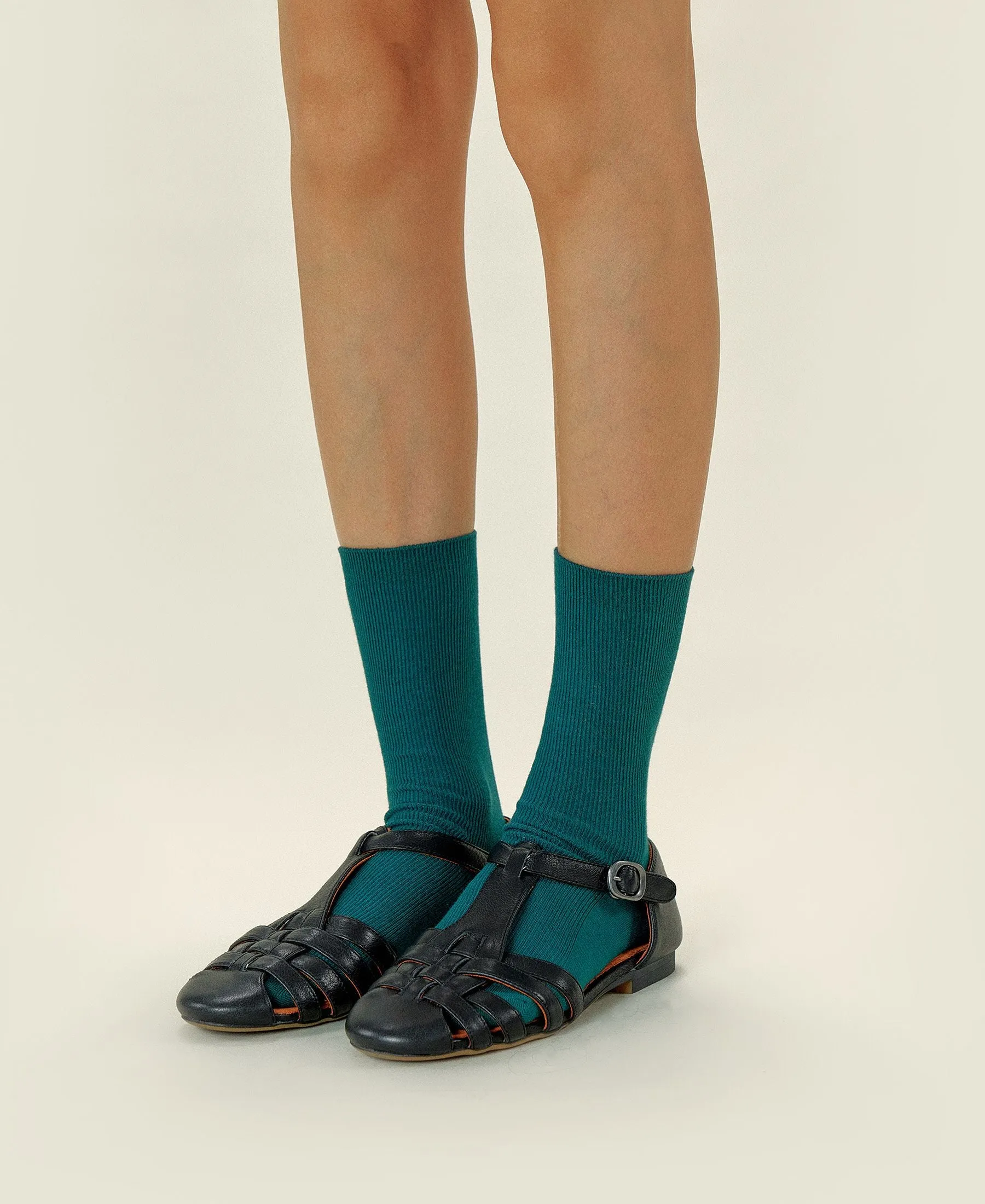 Women's Thin-Ribbed Cotton Socks Breeze sold by Somatchi product image thumbnail 3
