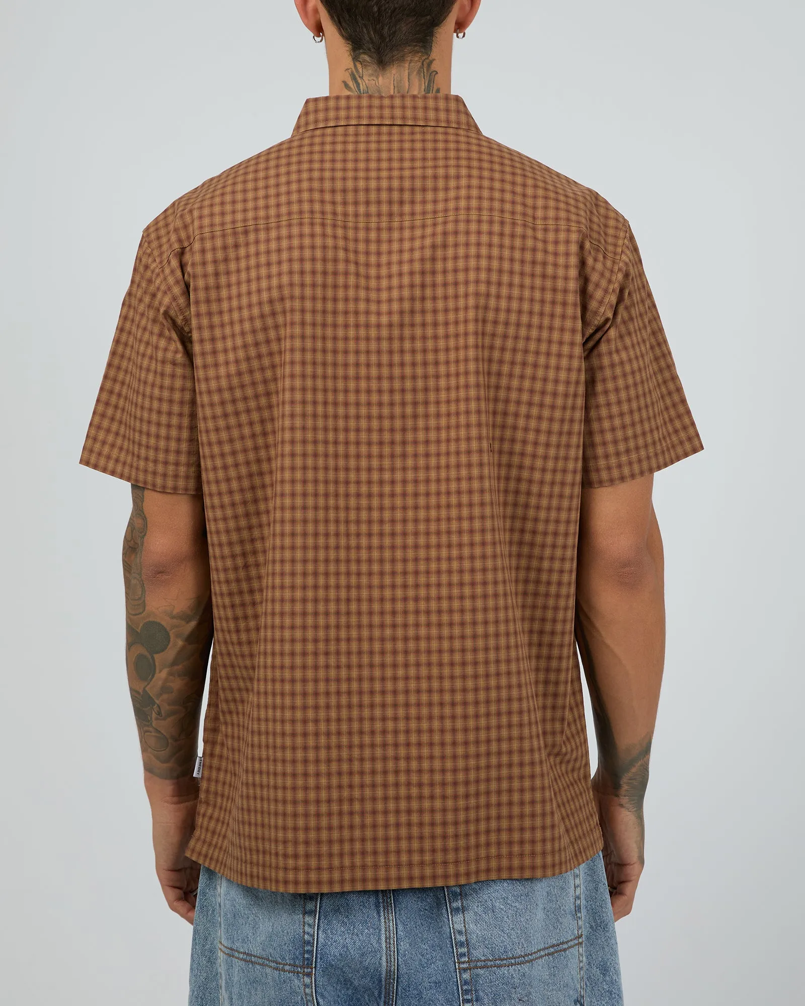 Spencer Shirt Brown sold by edge clothing product image thumbnail 3
