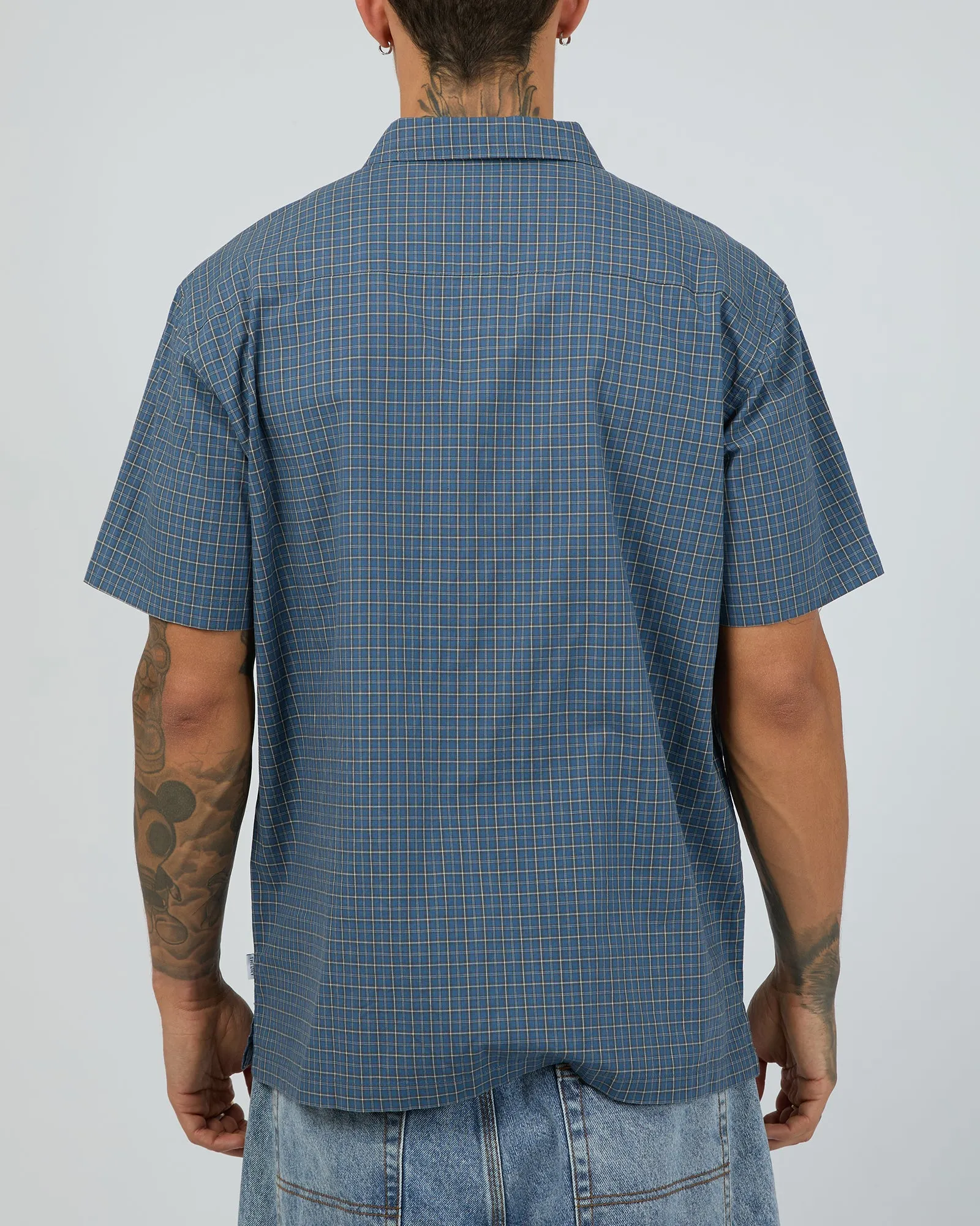 Spencer Shirt Navy sold by edge clothing product image thumbnail 4