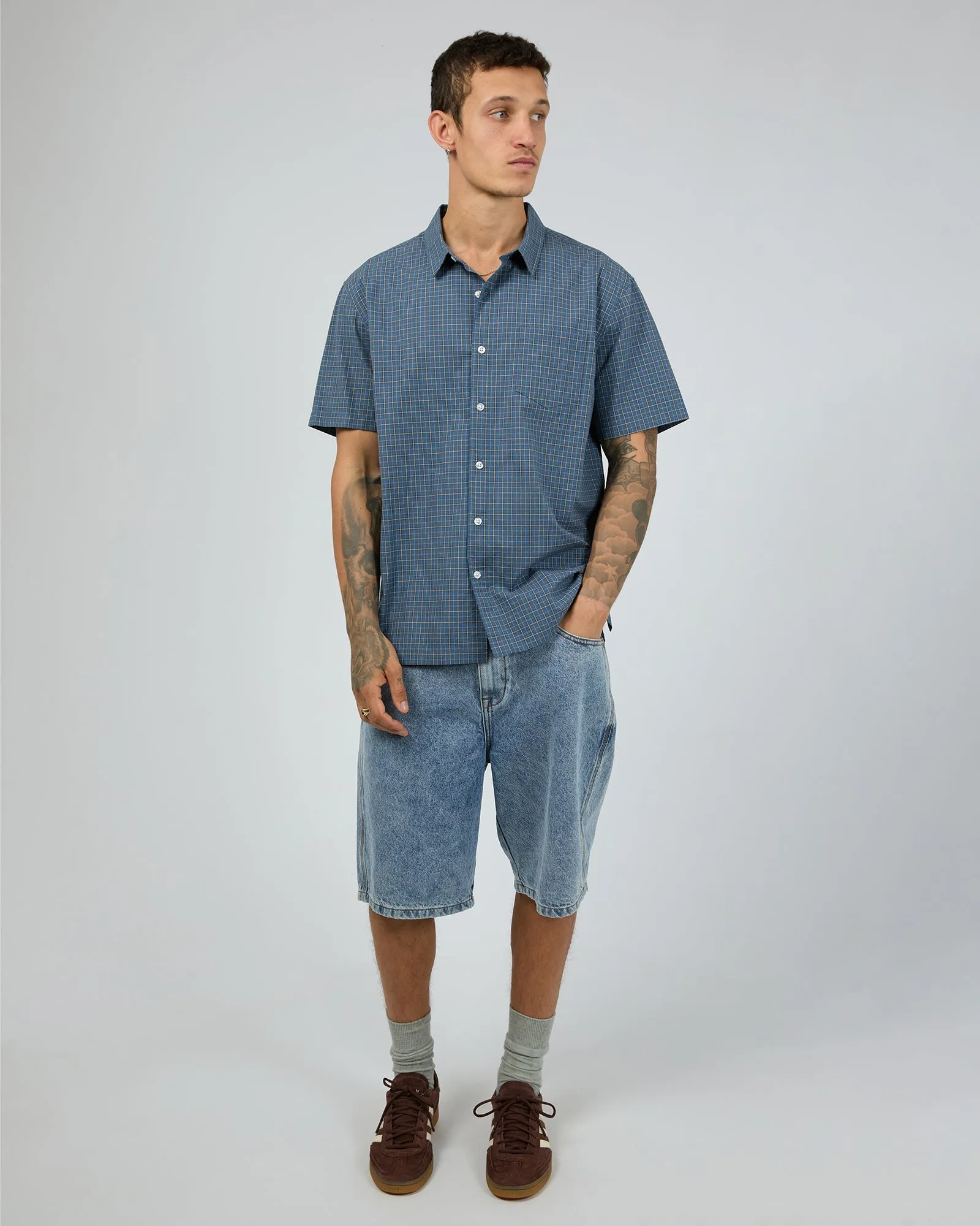 Spencer Shirt Navy sold by edge clothing product image thumbnail 3