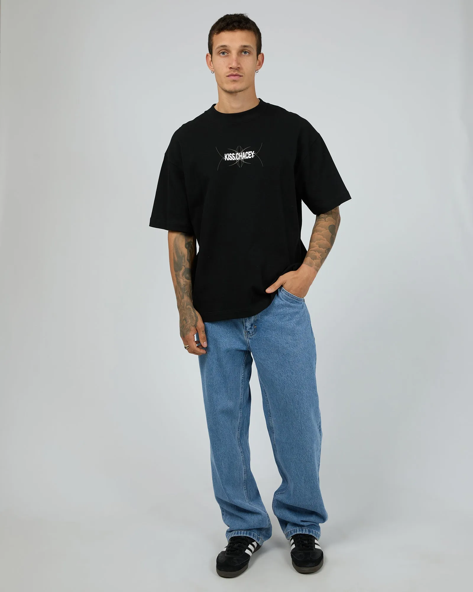 Wistman Street Tee Jet Black sold by edge clothing product image thumbnail 3