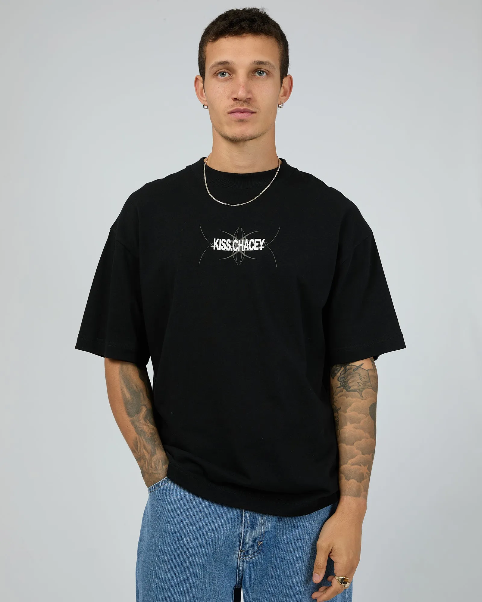 Wistman Street Tee Jet Black sold by edge clothing product image thumbnail 2