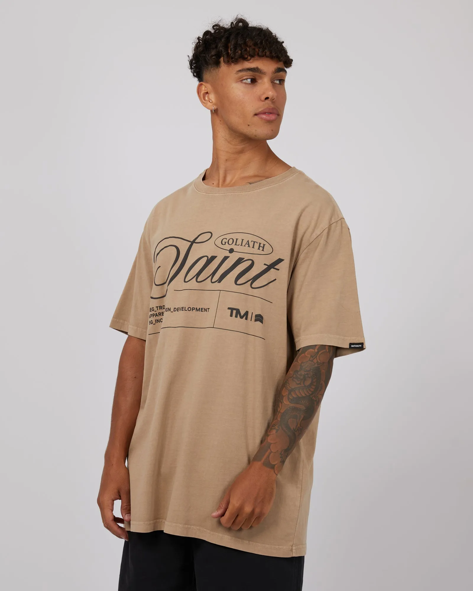 Valet Tee Tan sold by edge clothing product image thumbnail 4