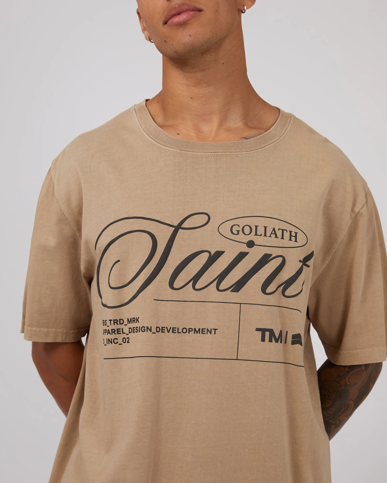 Valet Tee Tan sold by edge clothing product image thumbnail 5