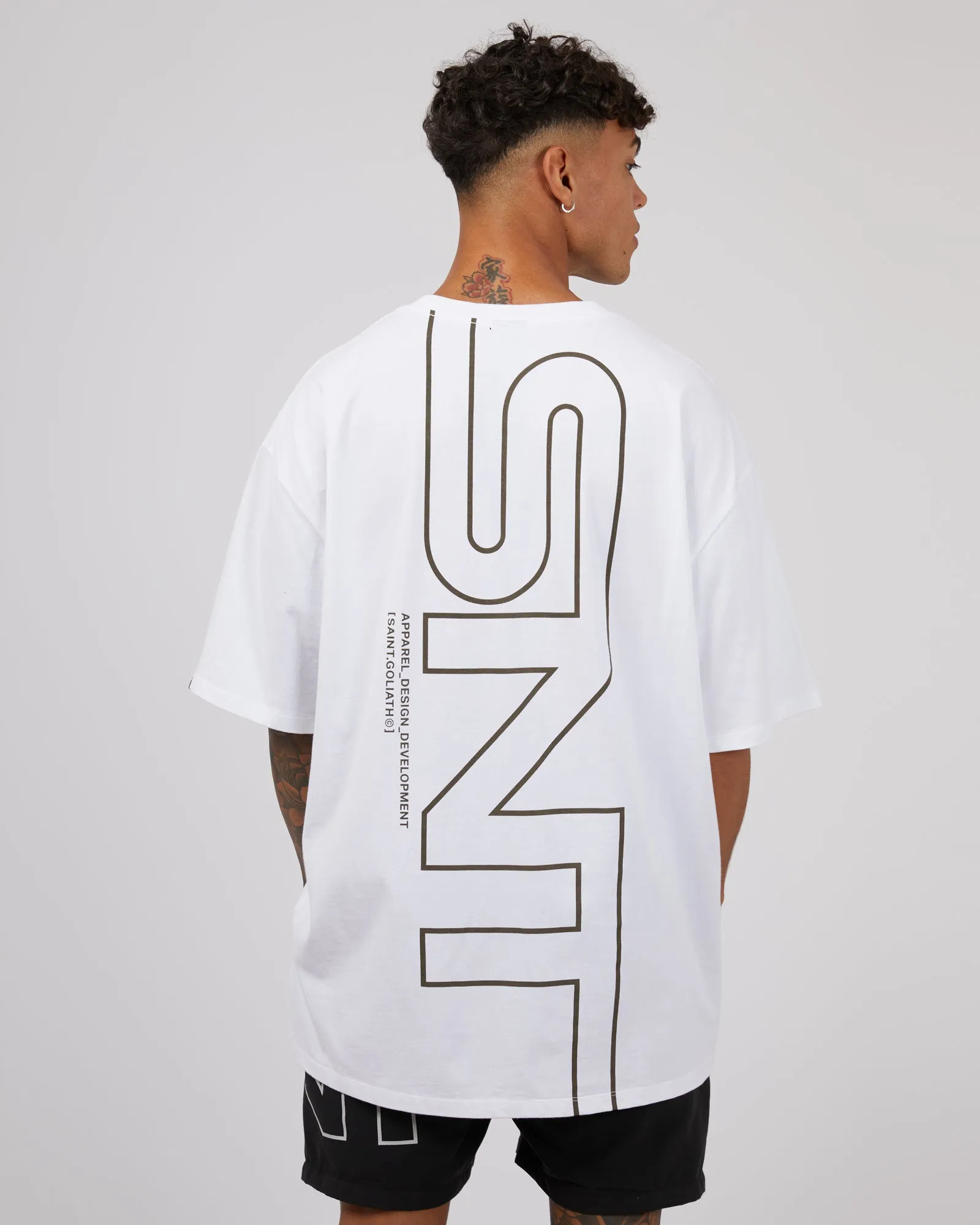 Link Tee White sold by edge clothing product image thumbnail 3