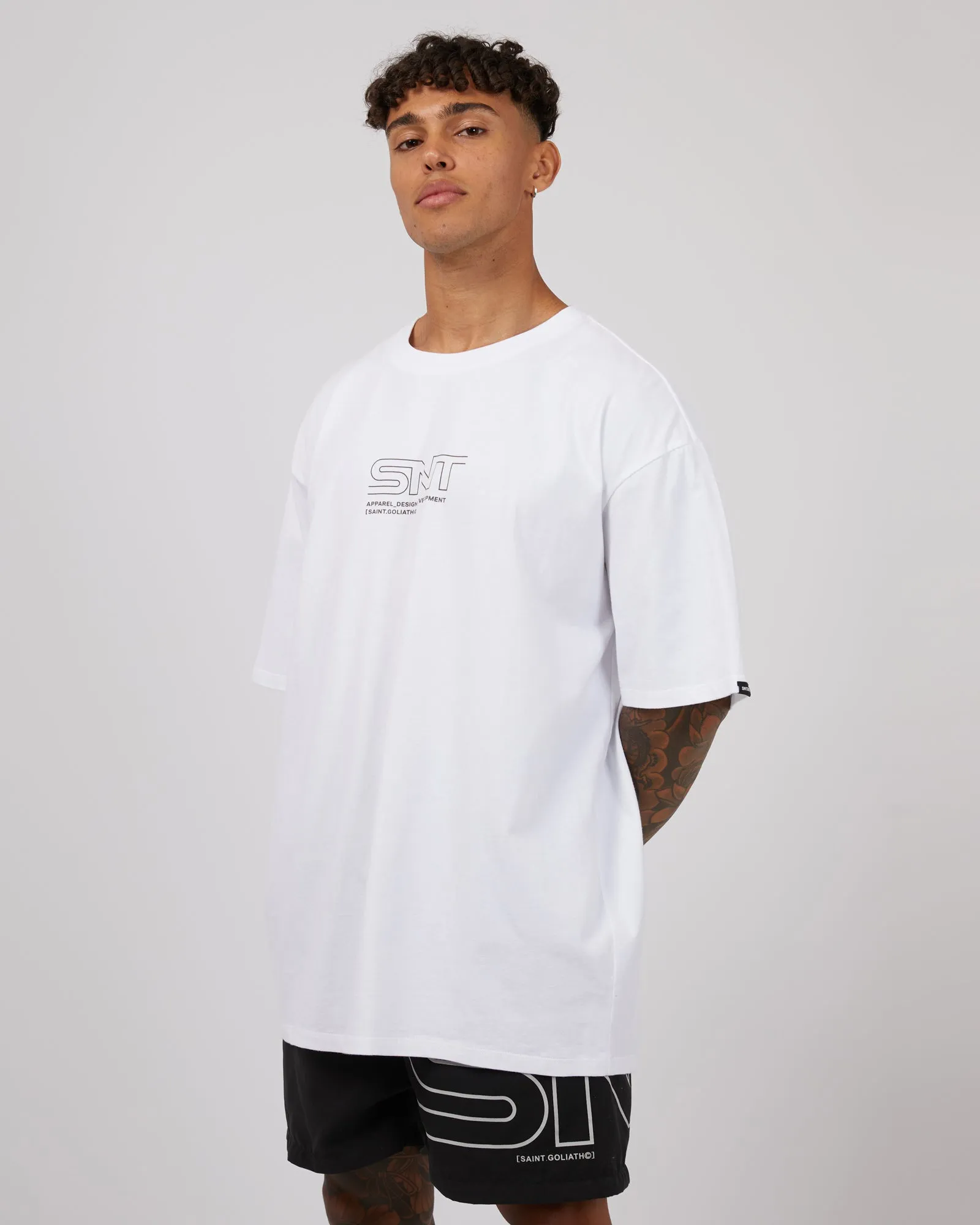 Link Tee White sold by edge clothing product image thumbnail 4