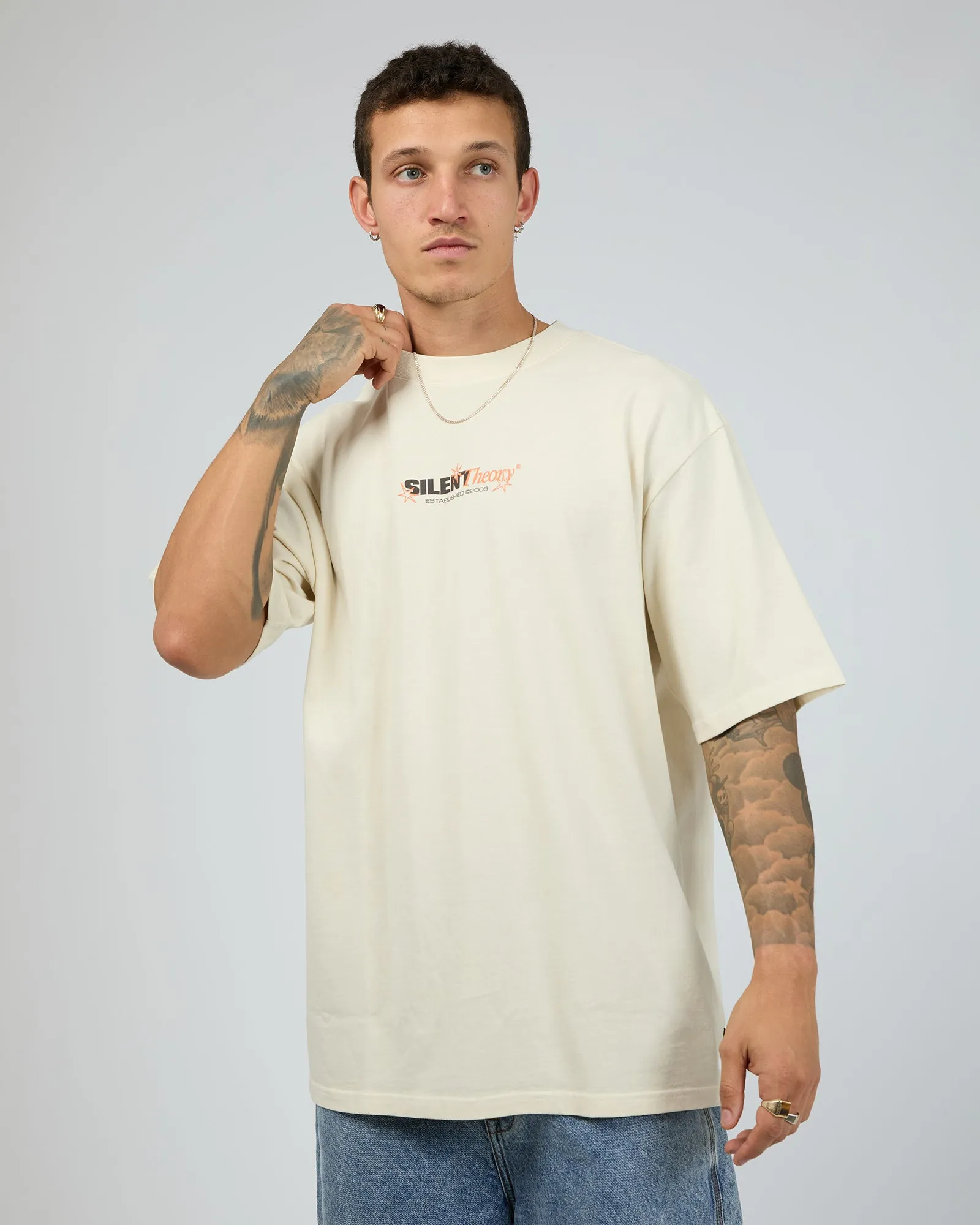 Connect To Earth Tee Natural sold by edge clothing product image thumbnail 2
