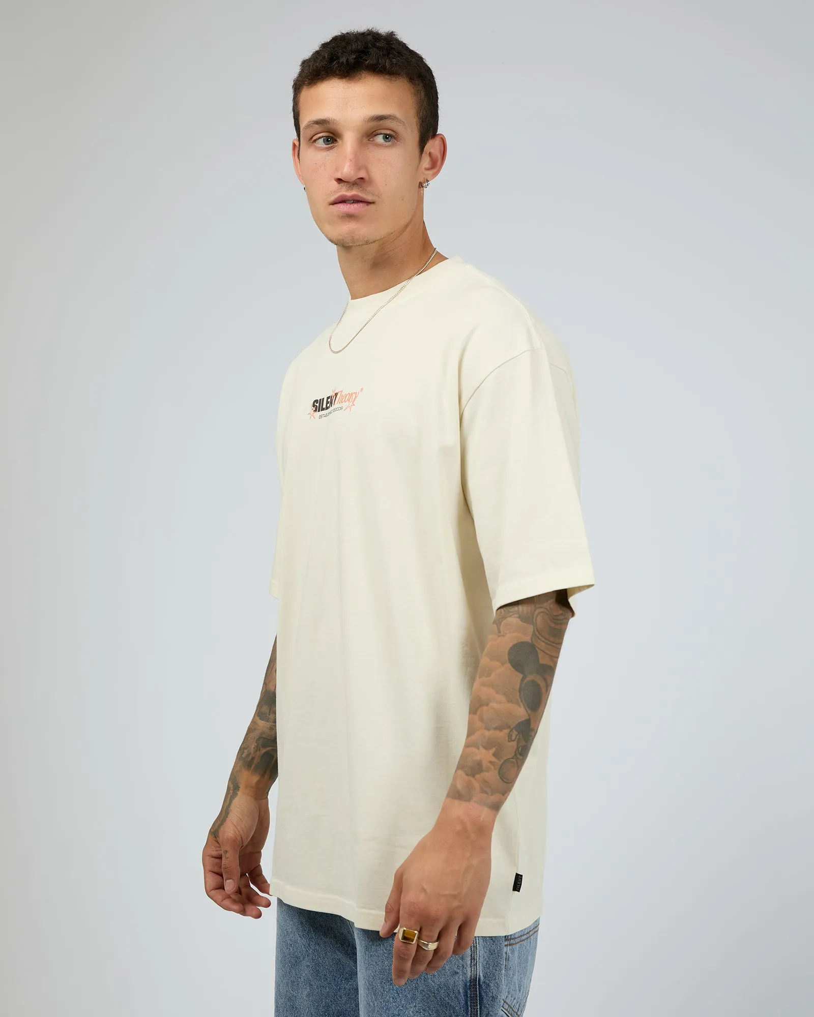 Connect To Earth Tee Natural sold by edge clothing product image thumbnail 5