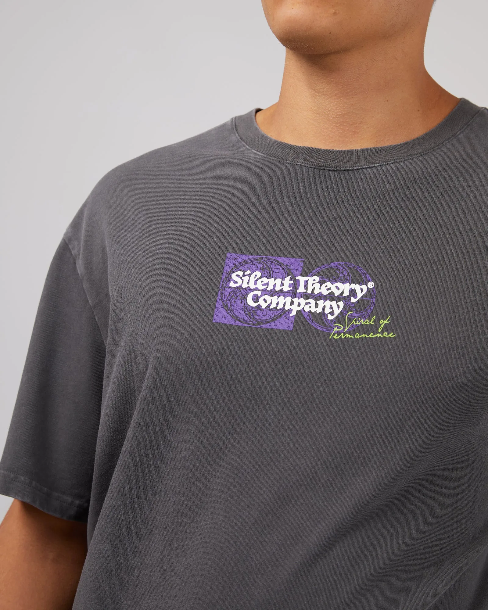 Permanence Tee Coal sold by edge clothing product image thumbnail 5