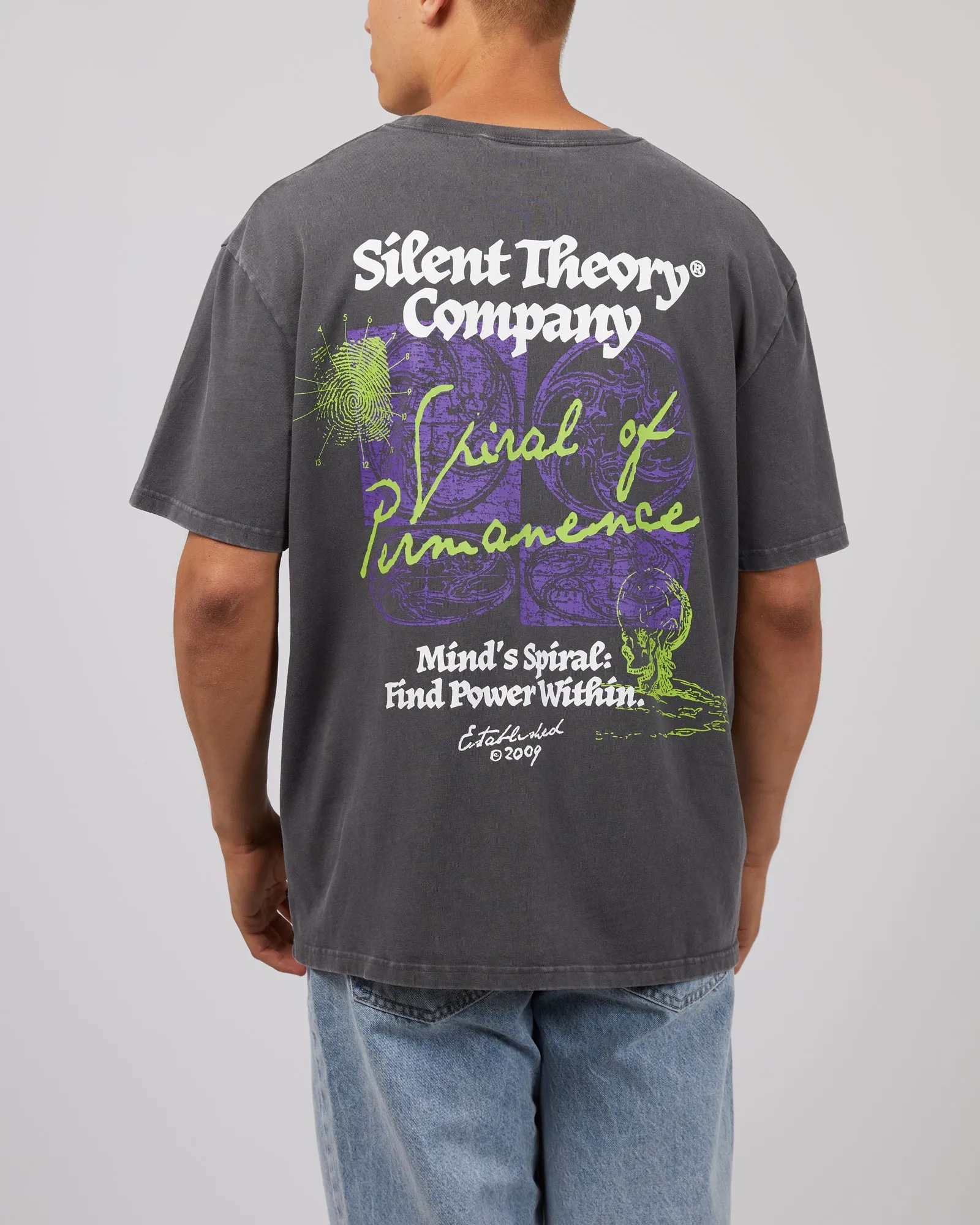 Permanence Tee Coal sold by edge clothing product image thumbnail 3