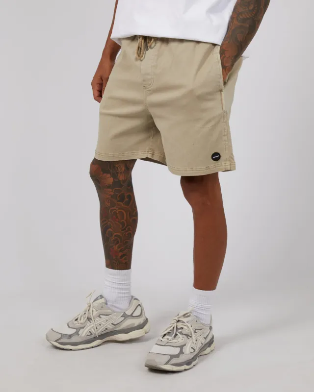 17" Twill Jogger Sand sold by edge clothing