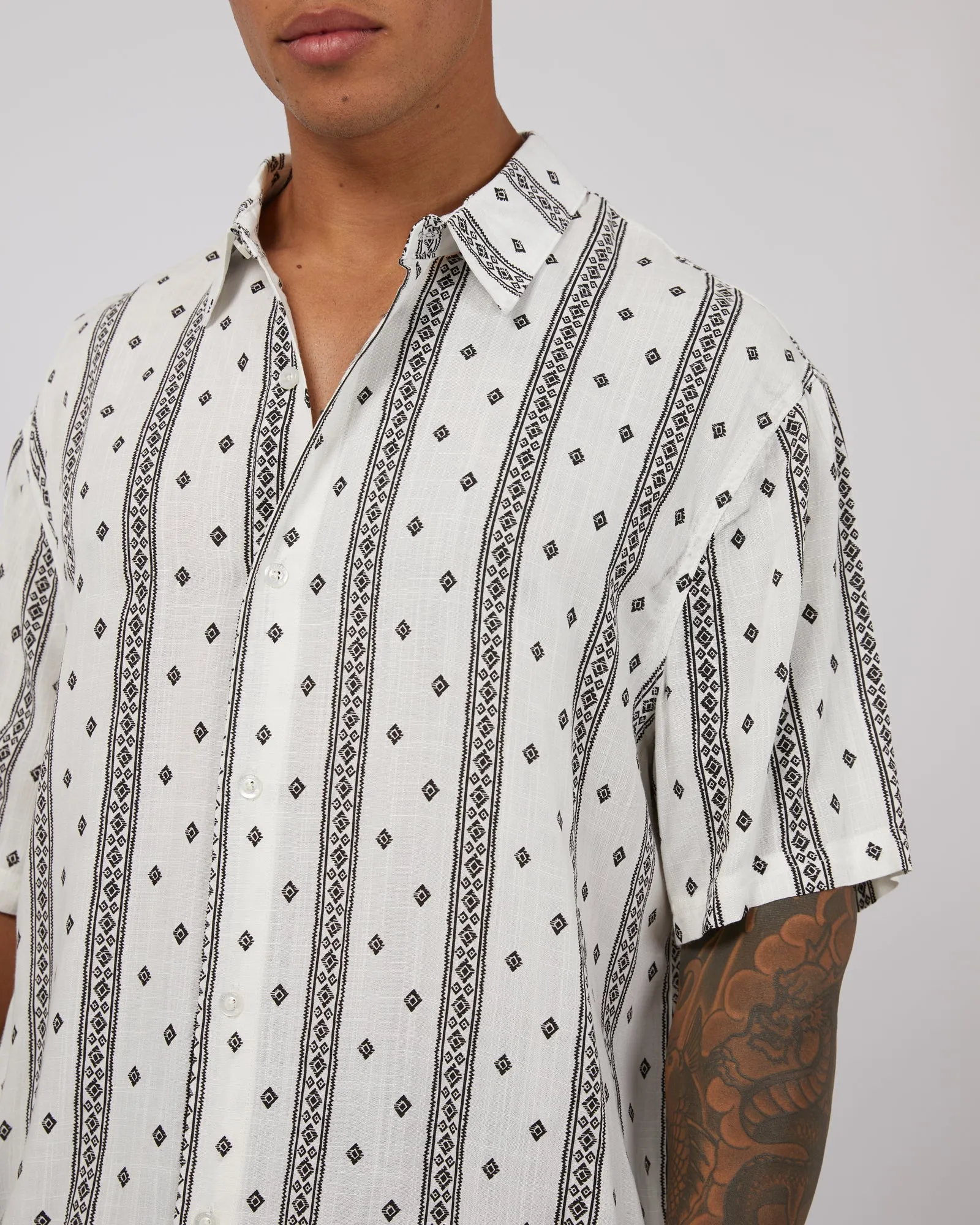 Golden Hour Shirt White sold by edge clothing product image thumbnail 4