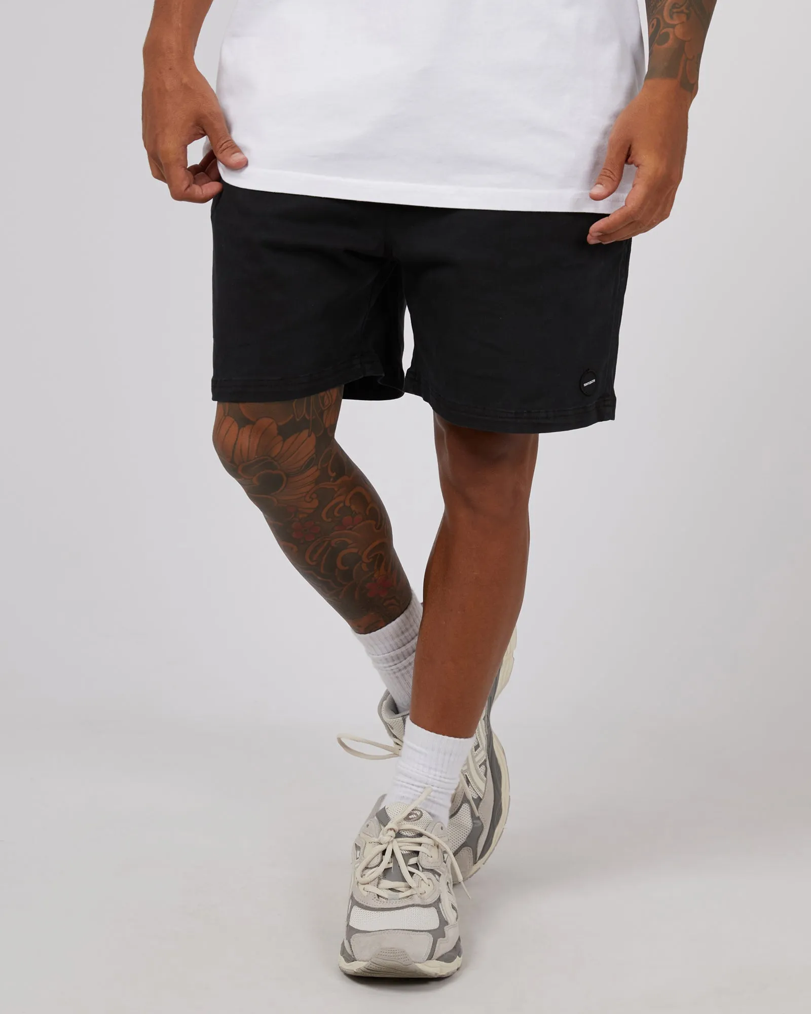 17" Twill Jogger Washed Black sold by edge clothing product image thumbnail 4