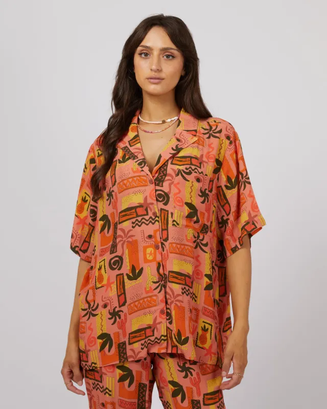 Arizona Print Shirt sold by edge clothing