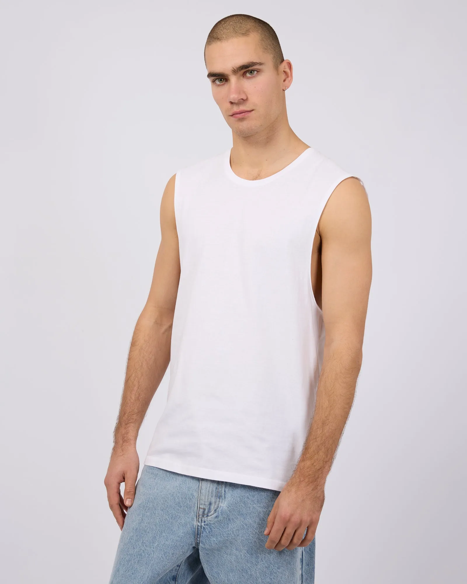Classic Muscle White sold by edge clothing product image thumbnail 4