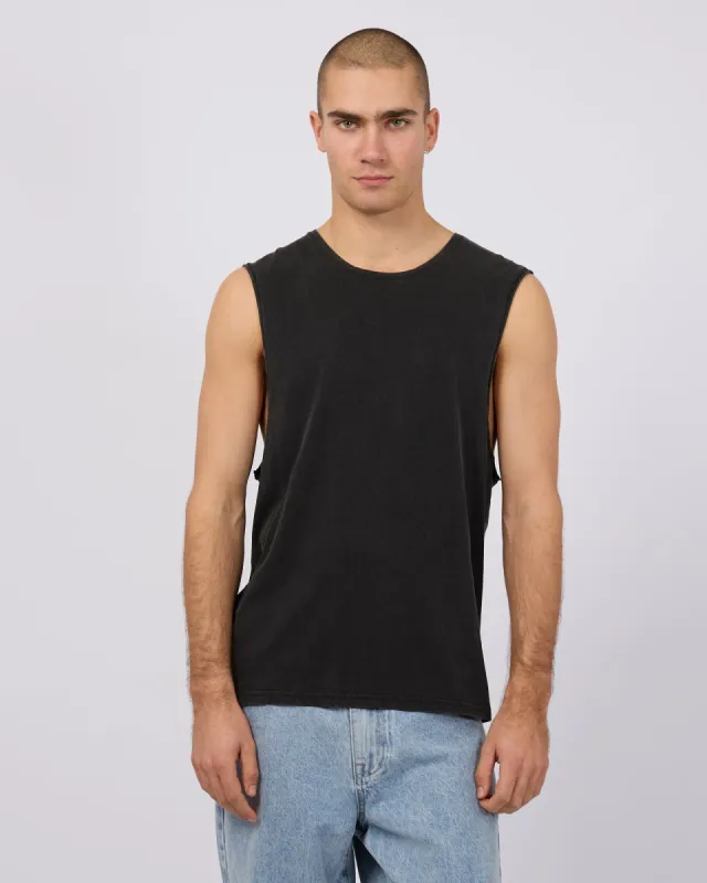 Classic Muscle Washed Black sold by edge clothing