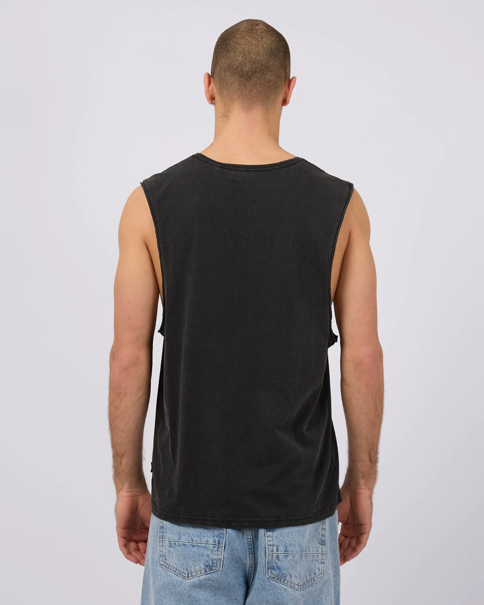 Classic Muscle Washed Black sold by edge clothing product image thumbnail 3