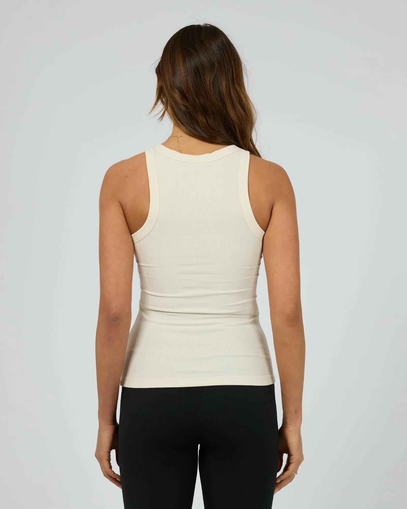 Luxe Active Tank Vintage White sold by edge clothing product image thumbnail 3