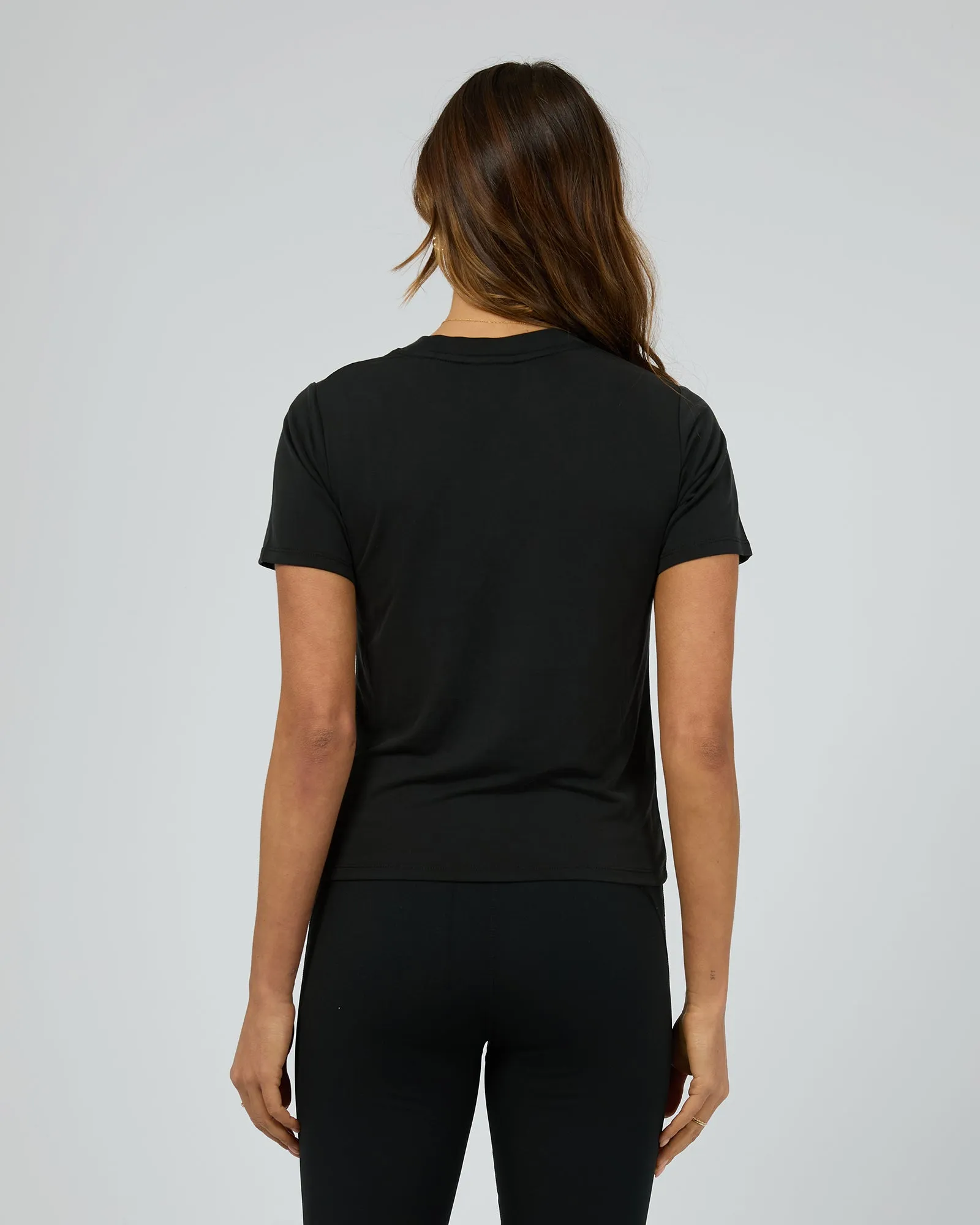 Luxe Active Tee Black sold by edge clothing product image thumbnail 3