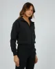 Luxe Active Zip Through Black sold by edge clothing