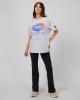 Run Club Oversized Tee Grey Marle sold by edge clothing