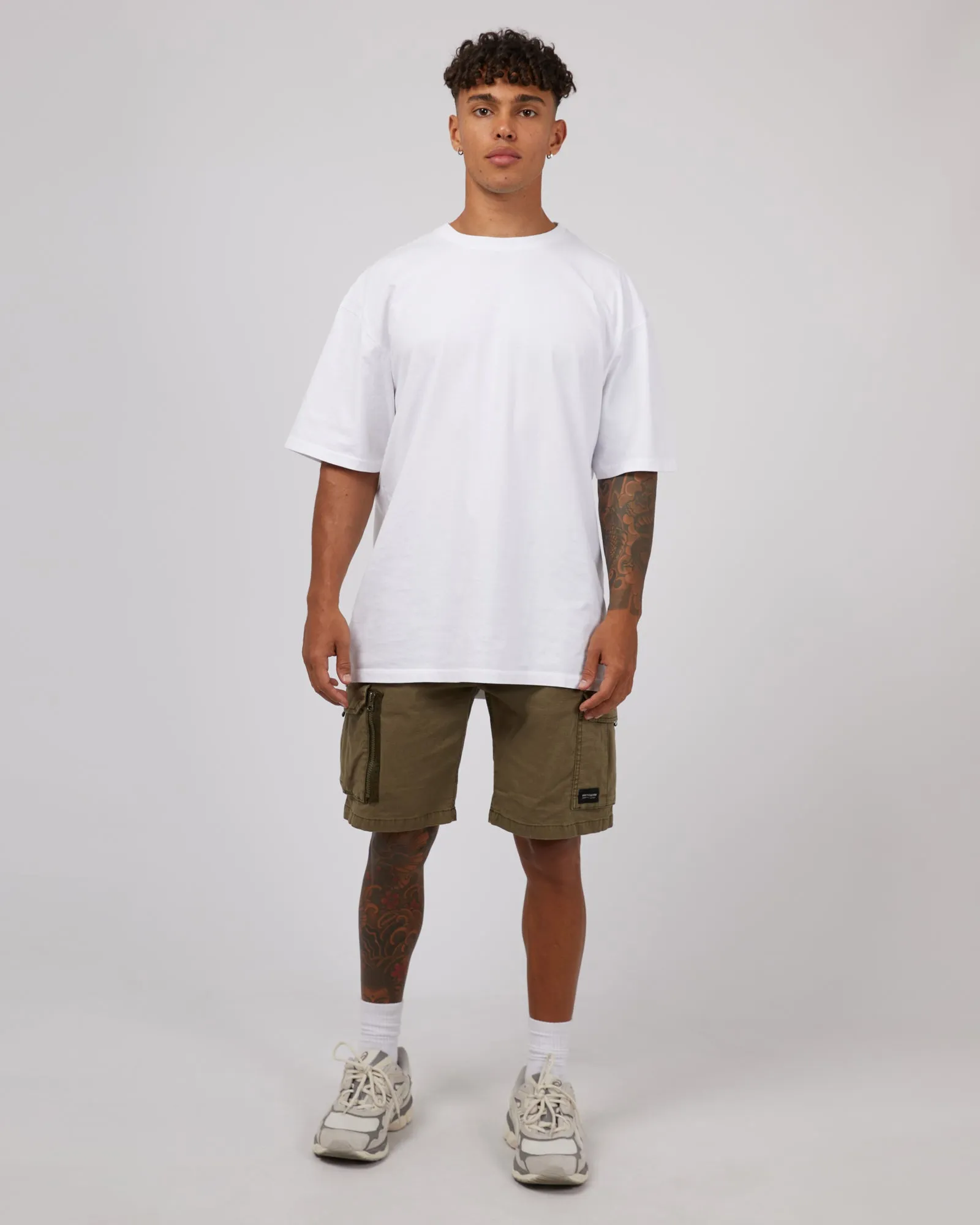 Ripstop Cargo Short Khaki sold by edge clothing product image thumbnail 2