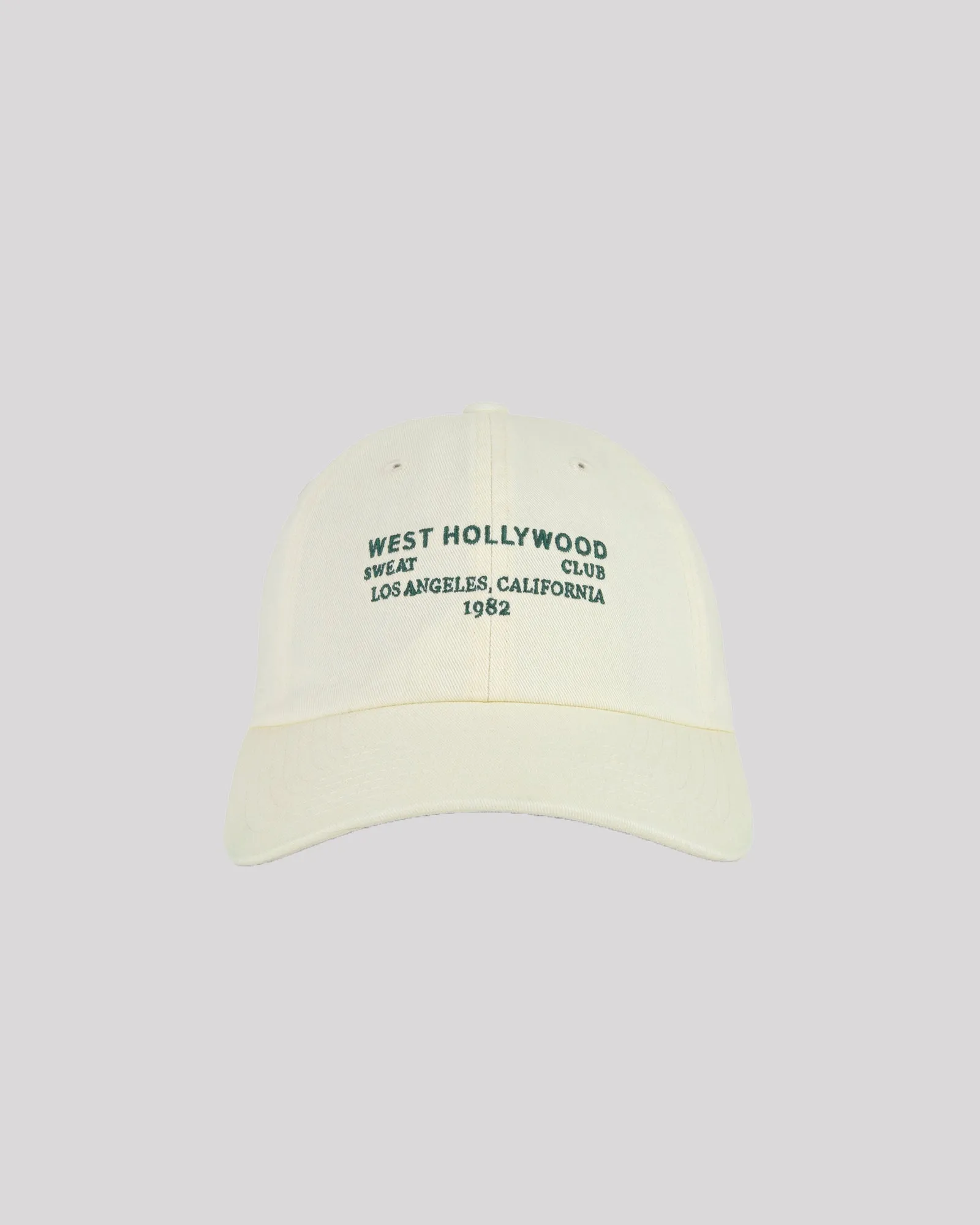 West Hollywood Sweat Cap Ivory sold by edge clothing