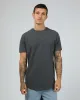 Sine Dual Curved Tee Ashphalt Black sold by edge clothing