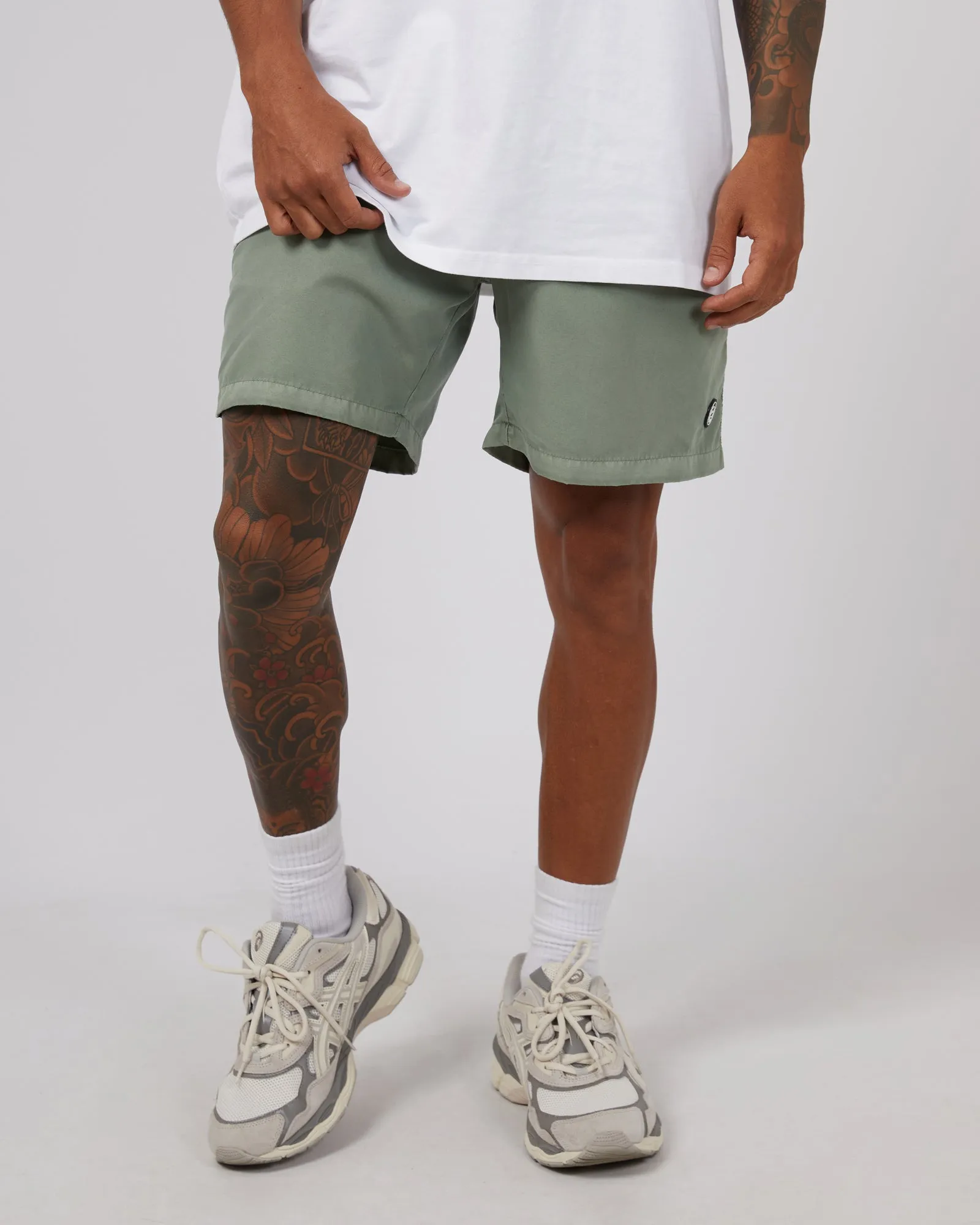 Illusion Short Fig Green sold by edge clothing