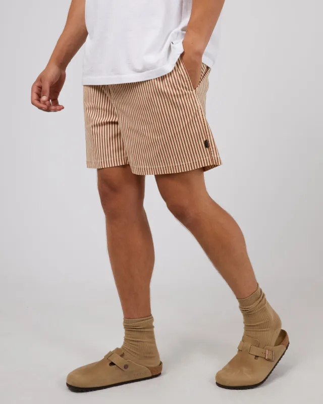 Stripe Short Mushroom sold by edge clothing