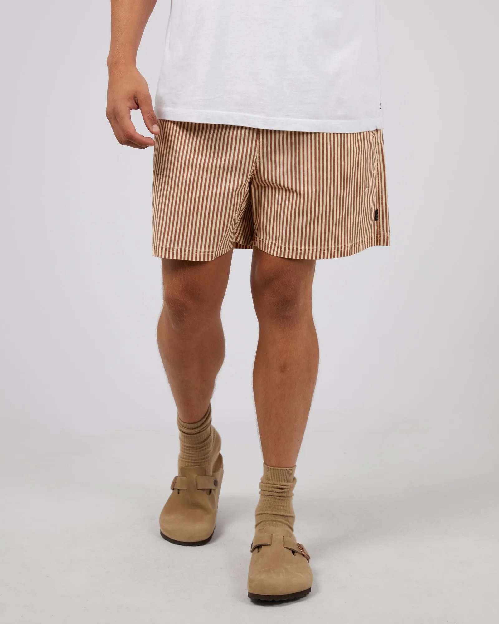 Stripe Short Mushroom sold by edge clothing product image thumbnail 5