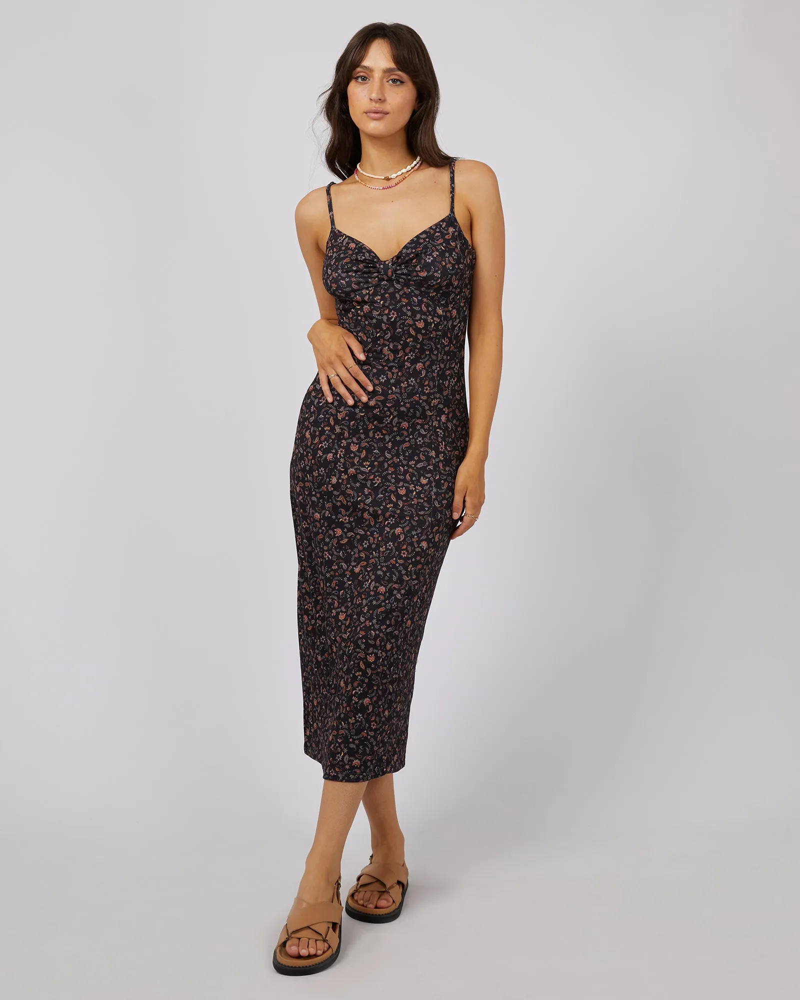 Pip Print Midi Dress sold by edge clothing